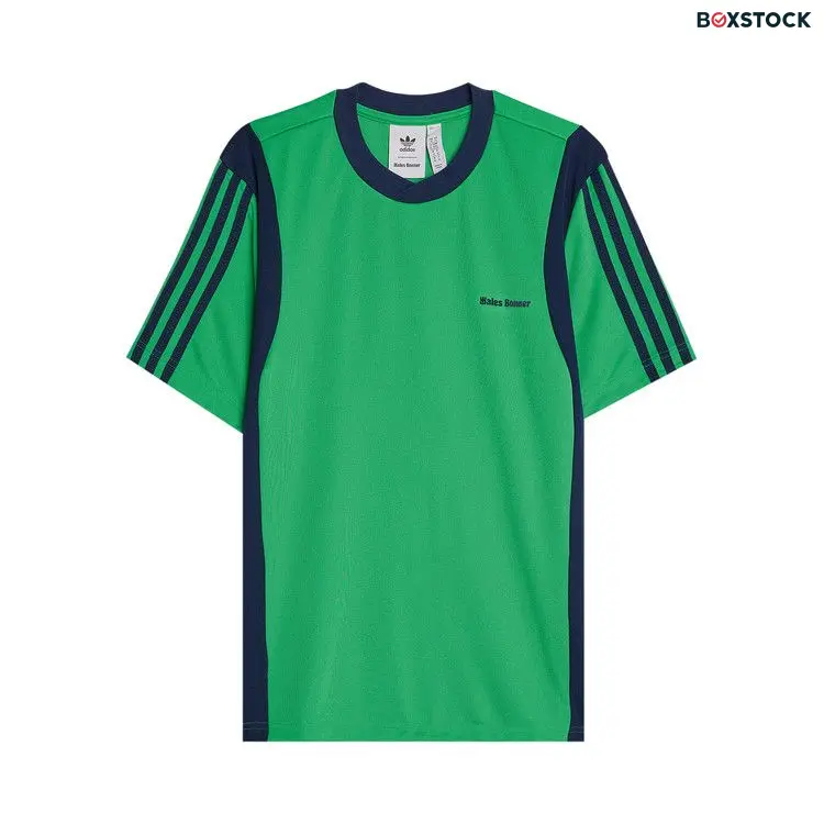 adidas x Wales Bonner Football Shirt 'Vivid Green' Fall/Winter 2023
