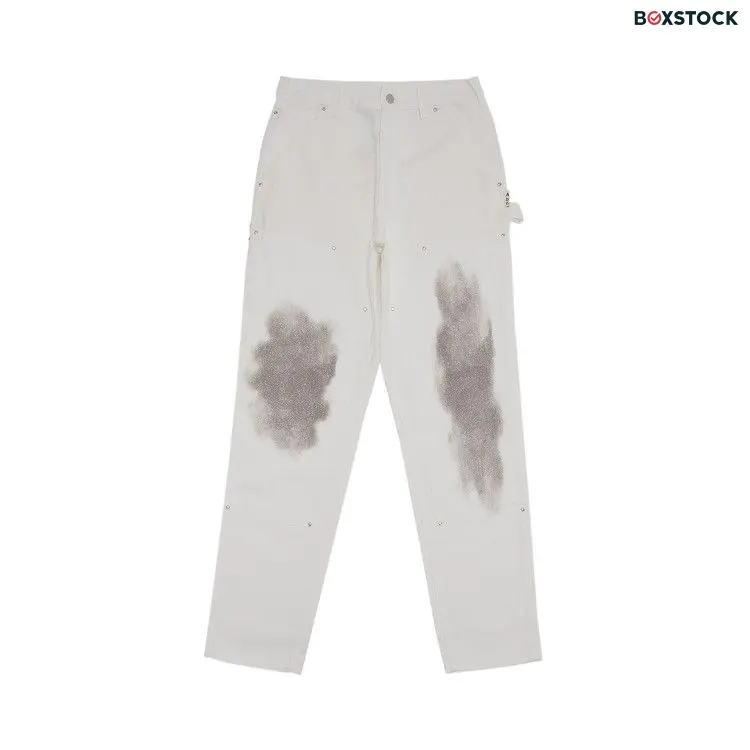 Advisory Board Crystals Mystic Mountain Crystal Double Knee Pant 'White' Spring/Summer 2024