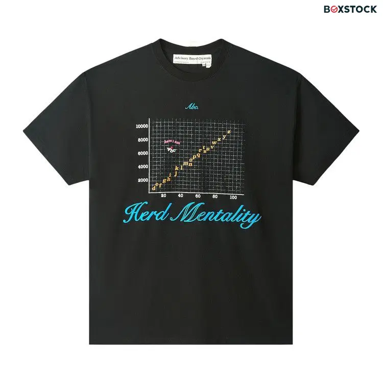 Advisory Board Crystals Herd Mentaltity T-Shirt 'Black' Spring/Summer 2024