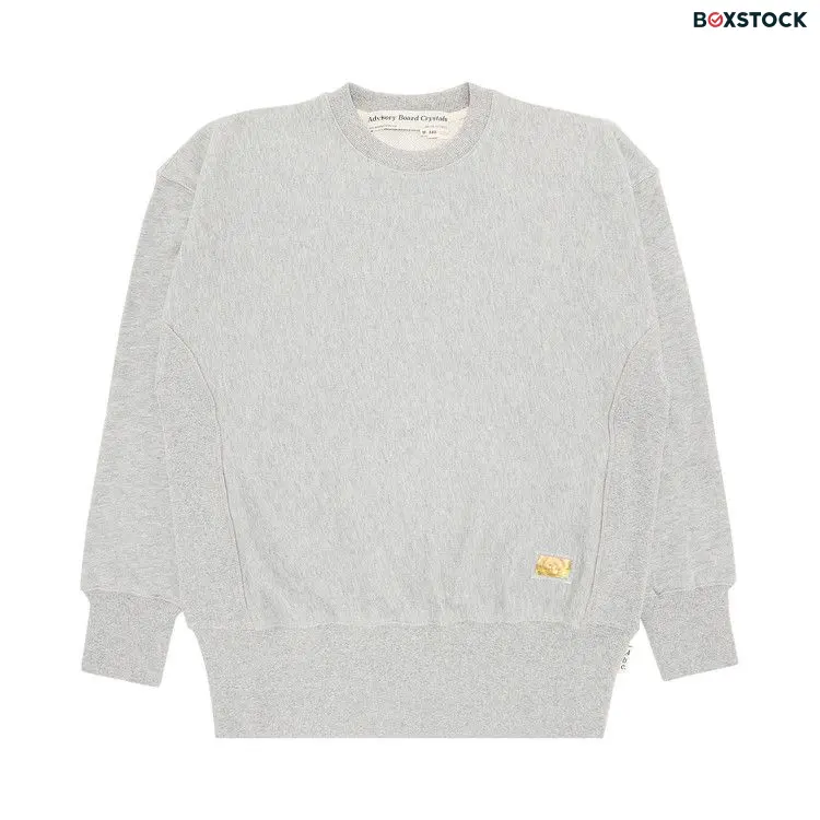 Advisory Board Crystals Hologram French Terry Crewneck 'Light Grey Heather' Spring/Summer 2024