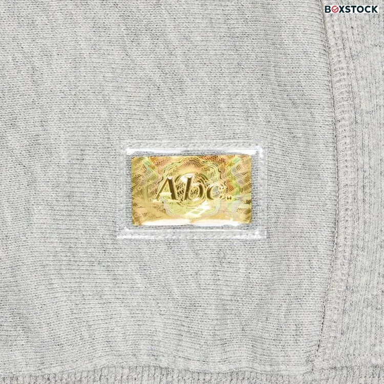 Advisory Board Crystals Hologram French Terry Crewneck 'Light Grey Heather' Spring/Summer 2024