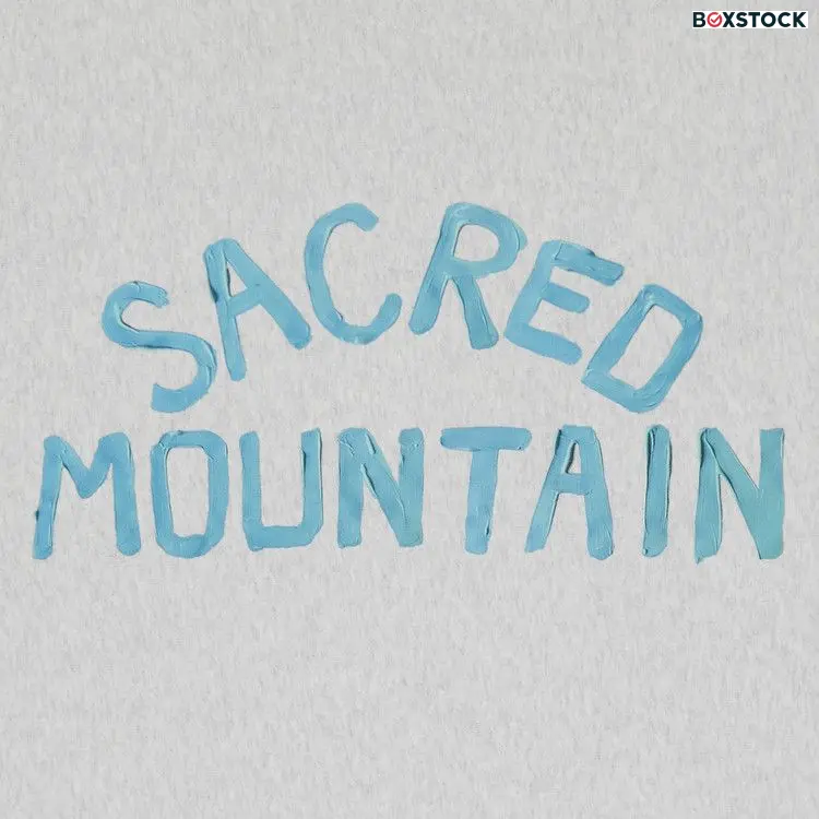 Advisory Board Crystals Sacred Mountain Souvenir Sweatshirt 'Light Grey' Spring/Summer 2024