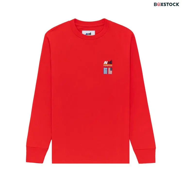 Aimé Leon Dore 38-GS Offshore Long-Sleeve Tee 'Red' Fall/Winter 2023