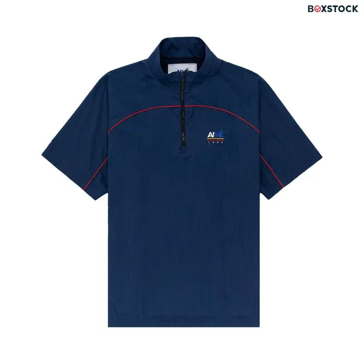 Aimé Leon Dore 38-GS Offshore Quarter Zip Pullover 'Maritime Blue' Fall/Winter 2023