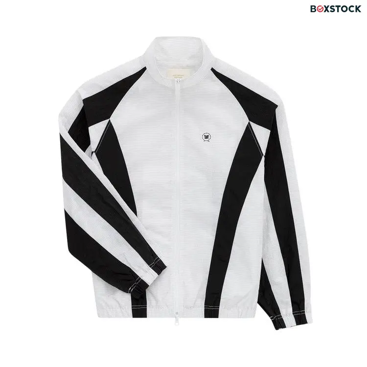 Aimé Leon Dore Crest Track Jacket 'White' Multi-Color Spring/Summer 2023