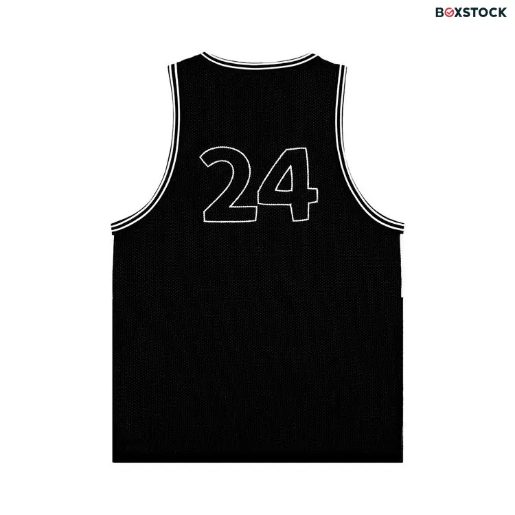 Aimé Leon Dore Knit Basketball Jersey 'Black' Spring/Summer 2024