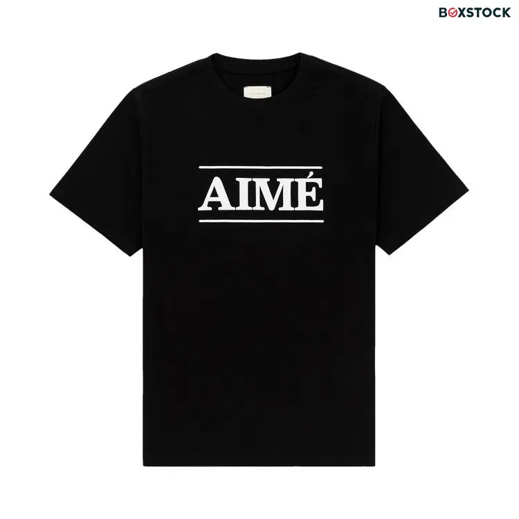 Aimé Leon Dore Logo Tee 'Jet Black' Spring/Summer 2023