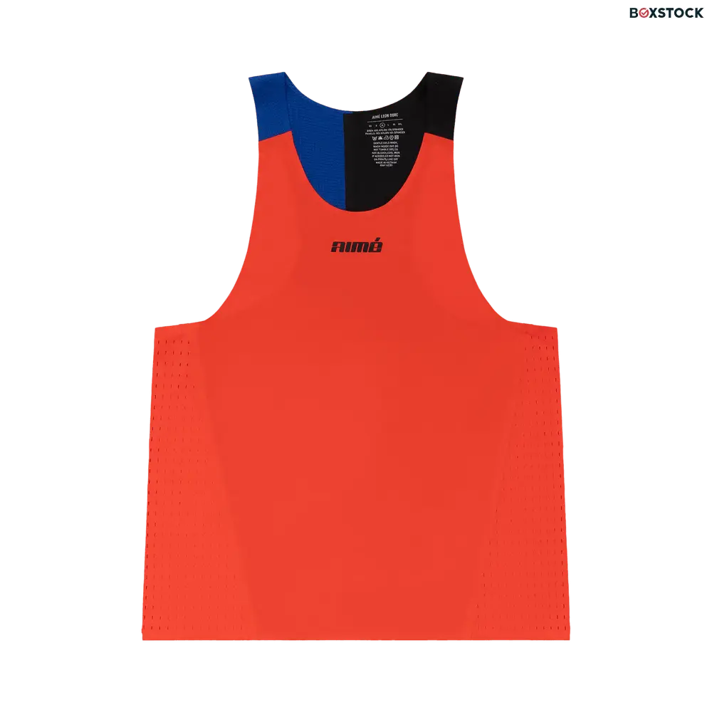 aimé leon dore Aimé Leon Dore Racing Singlet 'Red' Spring/Summer 2024