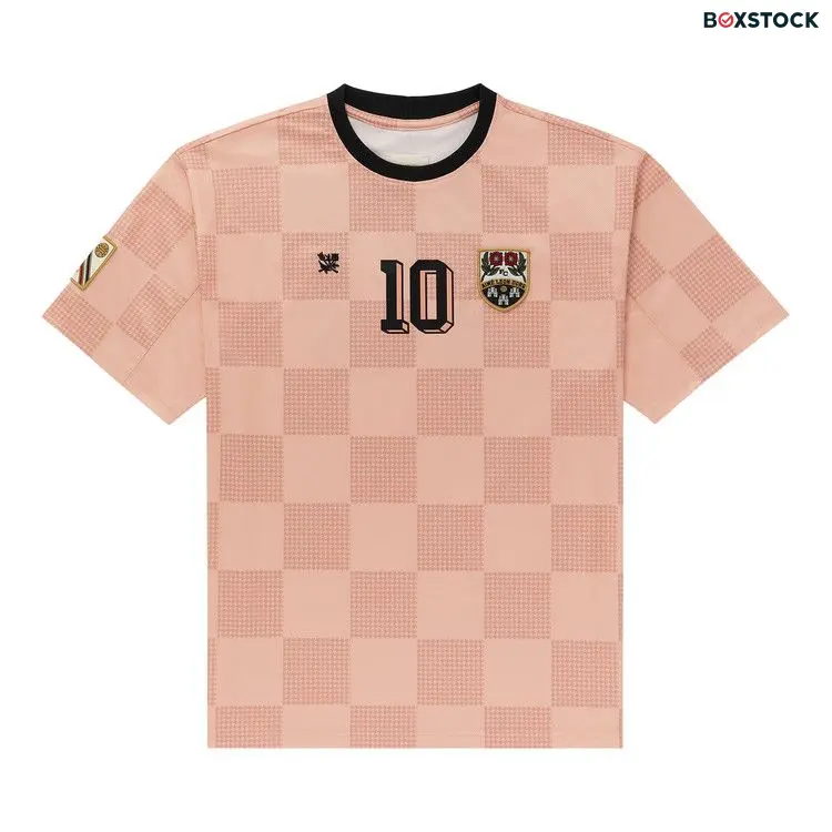 Aimé Leon Dore Team Soccer Jersey 'Peach Beige' Pink