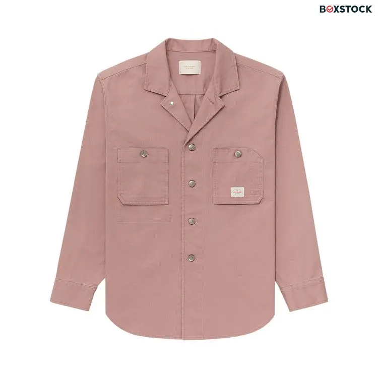 Aimé Leon Dore Twill Work Shirt 'Violet Ice' Pink Spring/Summer 2023