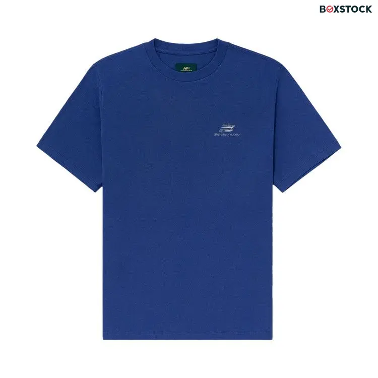 Aimé Leon Dore x New Balance Logo Tee 'Deep Ultra' Blue Spring/Summer 2023