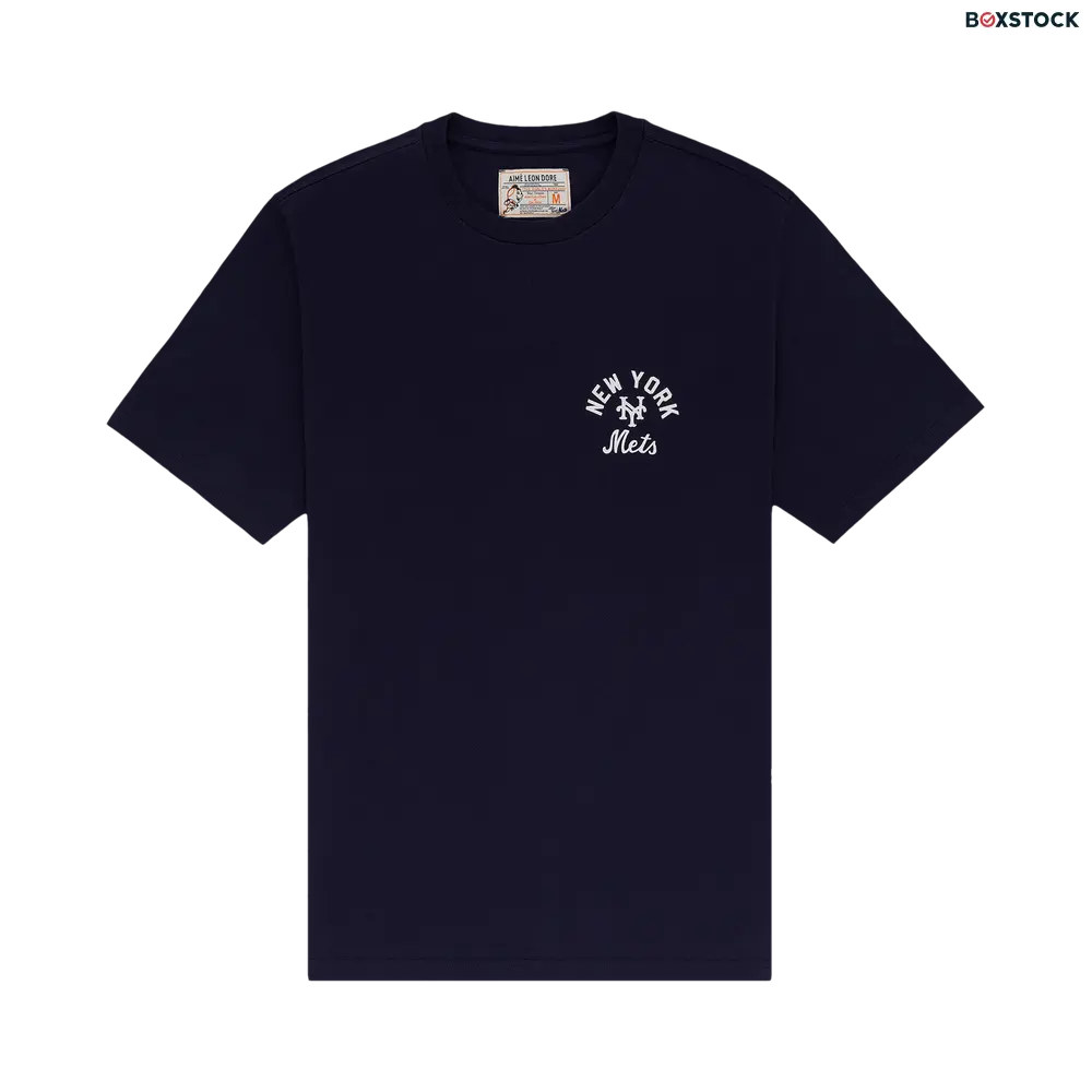 aimé leon dore Aimé Leon Dore x New York Mets Graphic Tee 'Eclipse' Blue Fall/Winter 2023