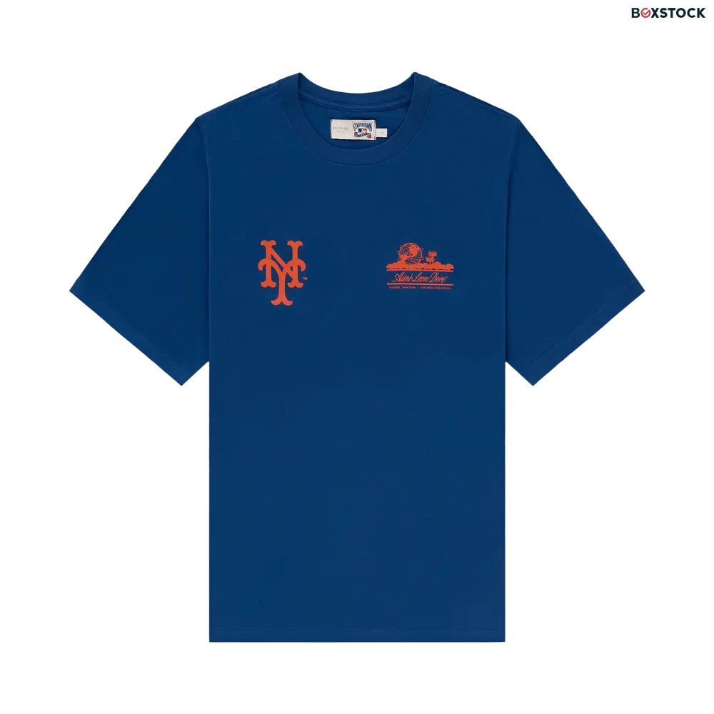 aimé leon dore Aimé Leon Dore x New York Mets Unisphere Tee 'Limoges' Blue Spring/Summer 2024