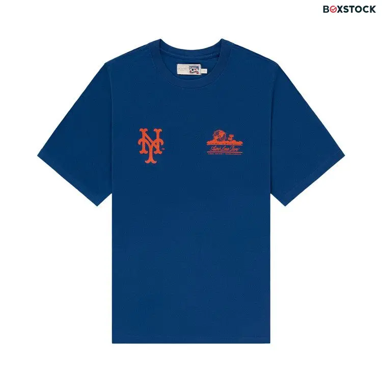 Aimé Leon Dore x New York Mets Unisphere Tee 'Limoges' Blue Spring/Summer 2024