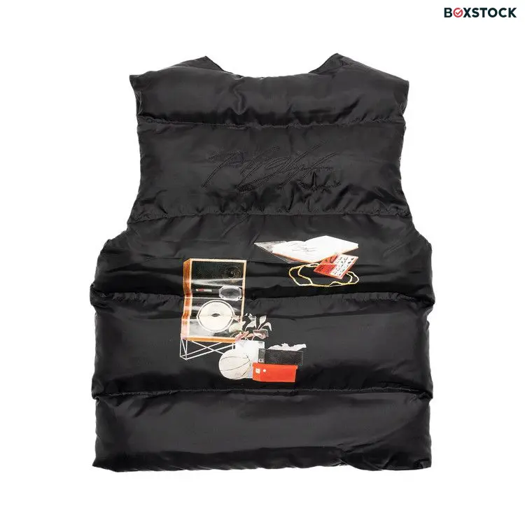 Air Jordan Artist Series Vest By Jacob Rochester 'Black/University Red' Fall/Winter 2022