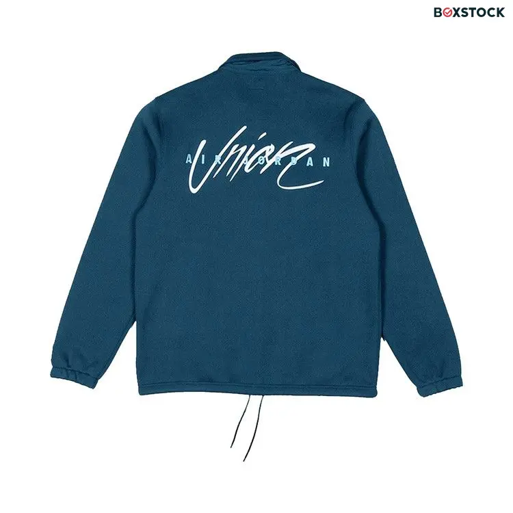 Air Jordan x Union LA Coaches Jacket 'Navy' Blue Fall/Winter 2020