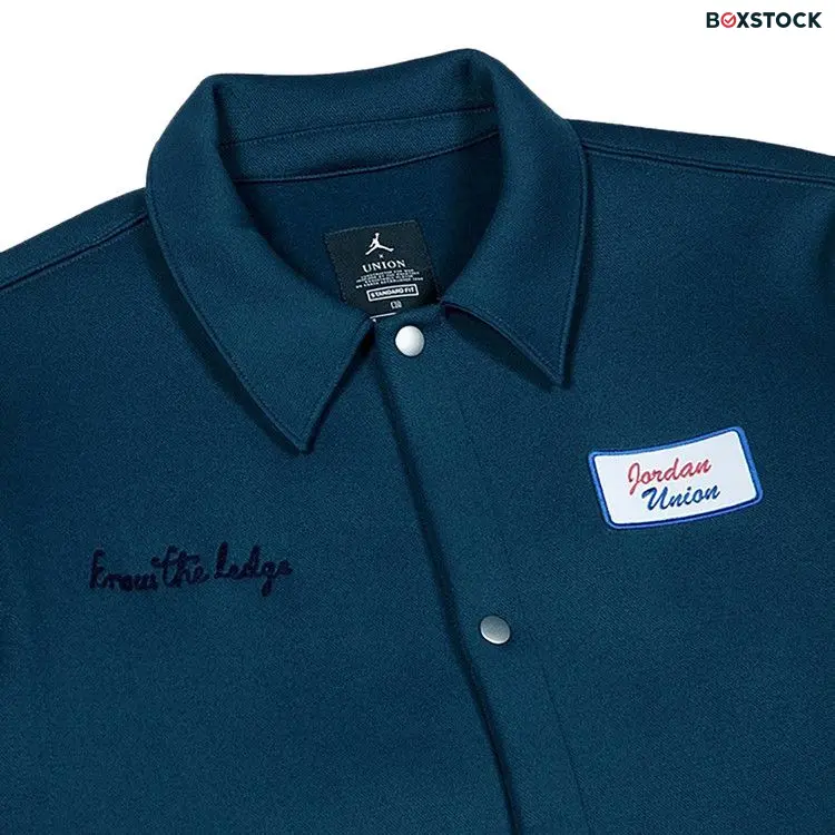 Air Jordan x Union LA Coaches Jacket 'Navy' Blue Fall/Winter 2020