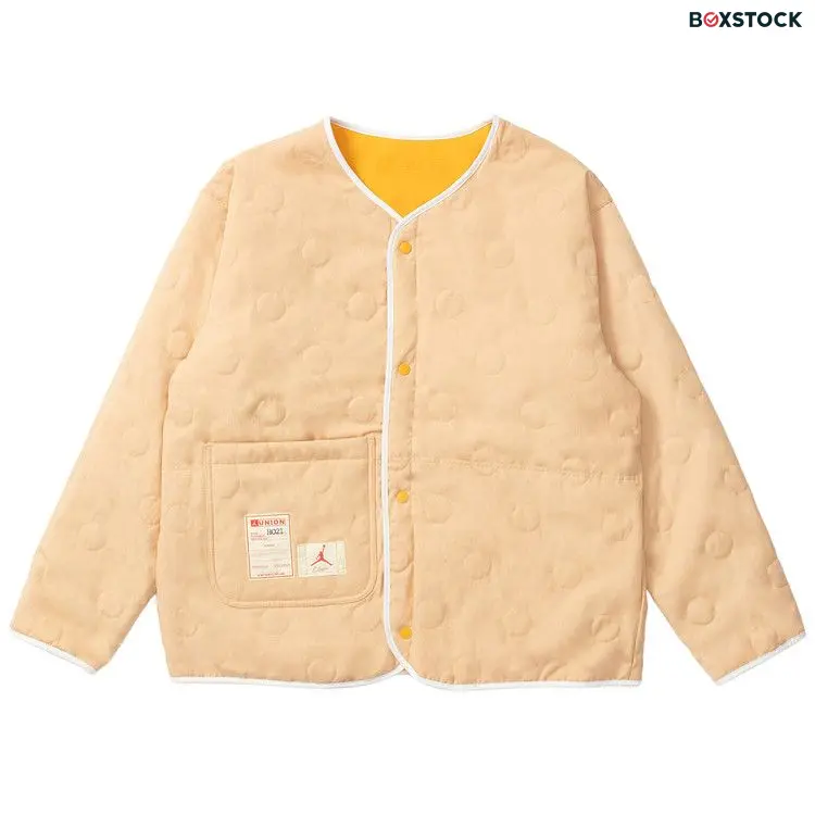 Air Jordan x Union M J Liner Jacket 'Sport Gold/White Onyx' Yellow Spring/Summer 2022