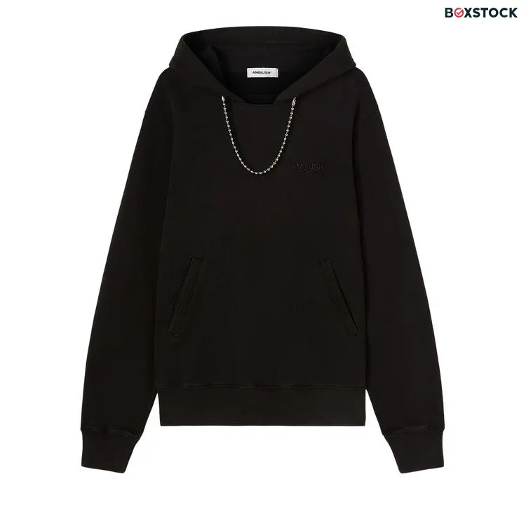 Ambush Ballchain Hoodie 'Black' Fall/Winter 2023