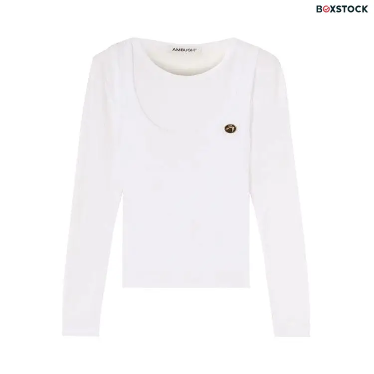 Ambush Double Layer Top 'White' Spring/Summer 2024