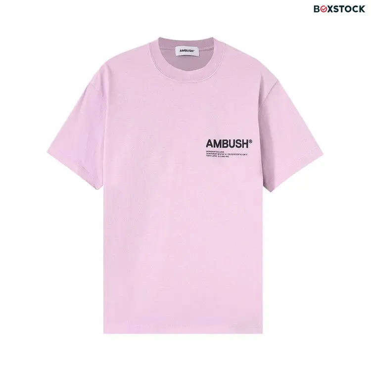 Ambush Jersey Workshop T-Shirt 'Lavendula/Black' Purple Spring/Summer 2022