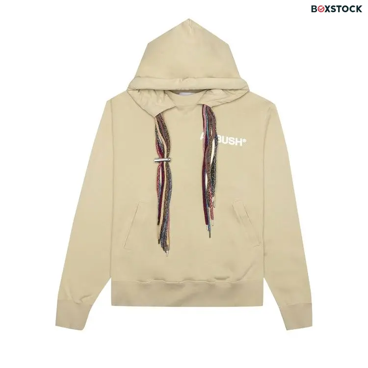 Ambush Multicord Hooded Sweatshirt 'Sand/White' Tan Spring/Summer 2021