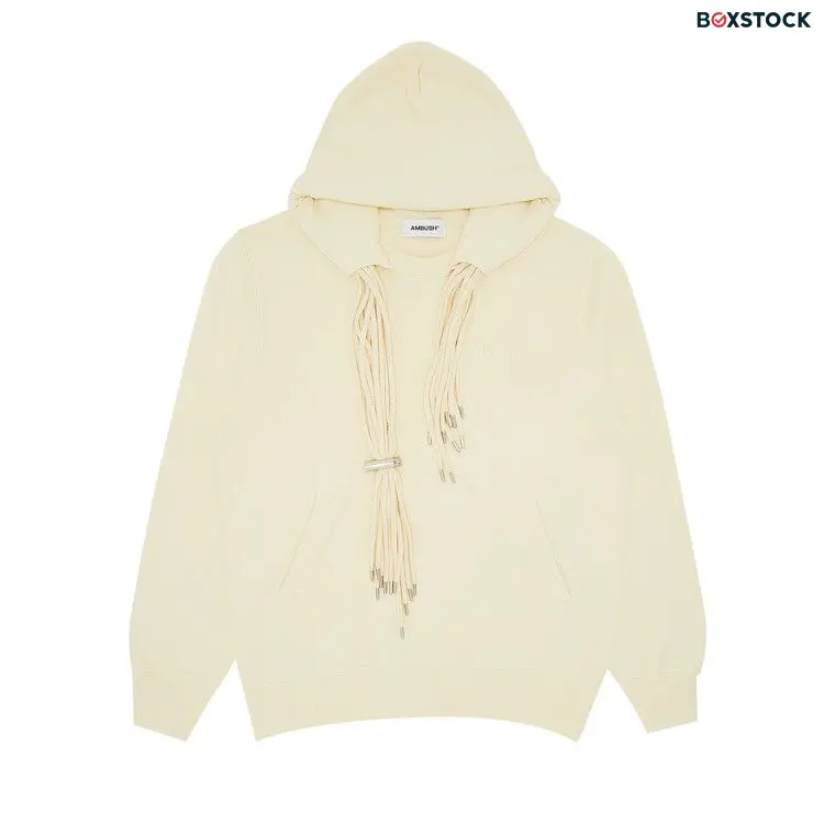 Ambush Multicord Hoodie 'White/Asparagus' Spring/Summer 2022