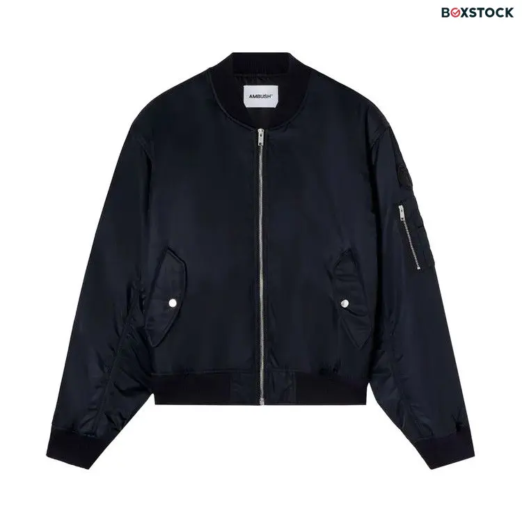Ambush Nylon Bomber Jacket 'Navy' Blue Spring/Summer 2024