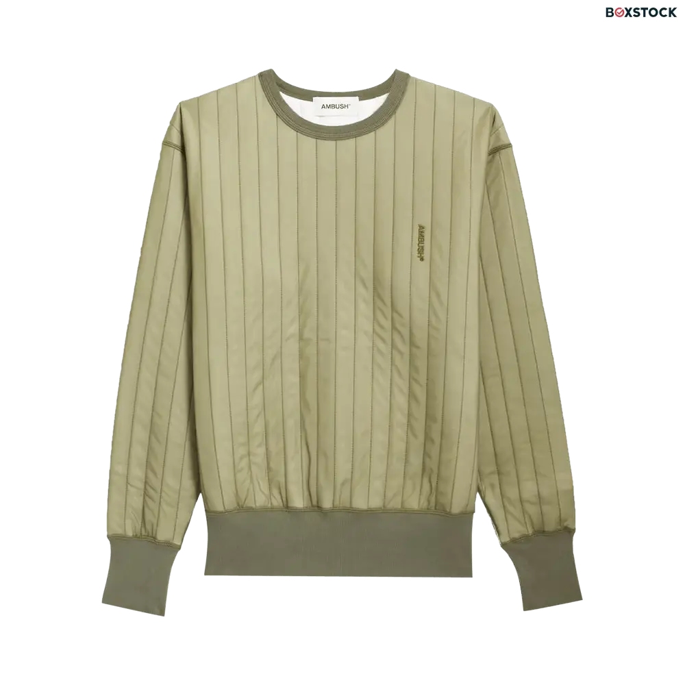 Ambush Padded Sweatshirt 'Olive' Green Fall/Winter 2020
