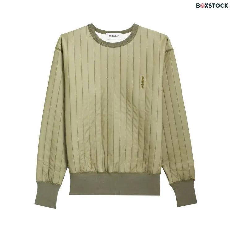 Ambush Padded Sweatshirt 'Olive' Green Fall/Winter 2020