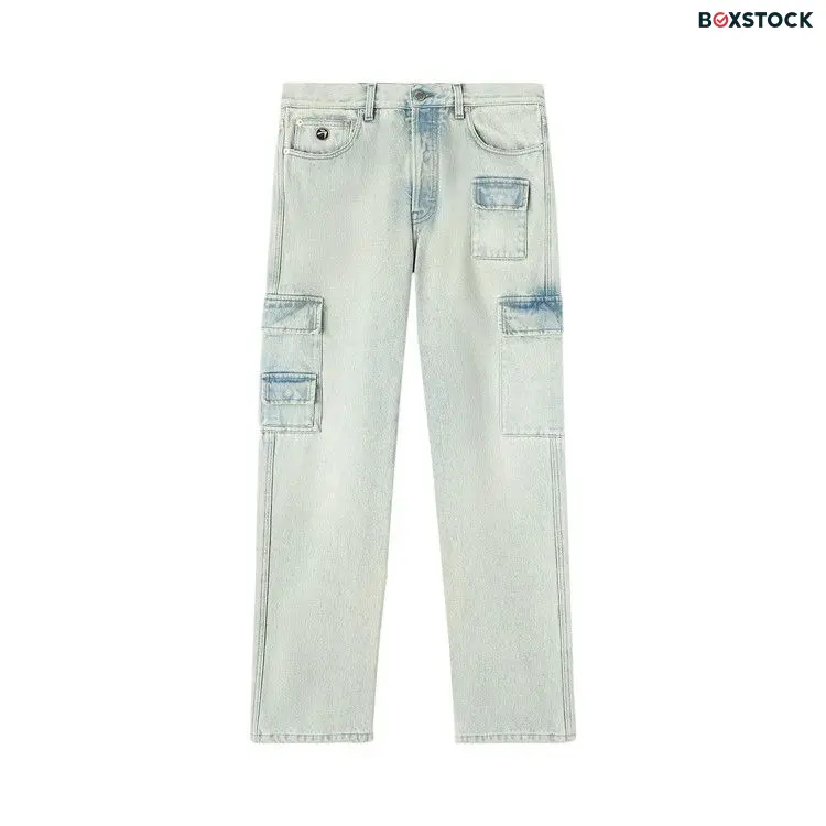 Ambush Slim Denim Cargo Pants 'Blue' Spring/Summer 2024