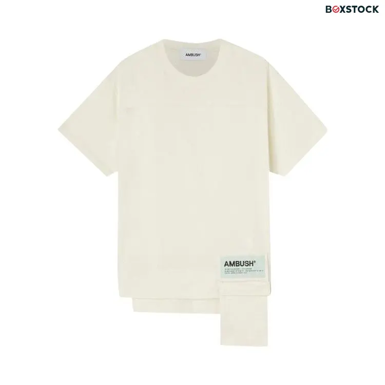Ambush Waist Pocket T-Shirt 'White' Spring/Summer 2022