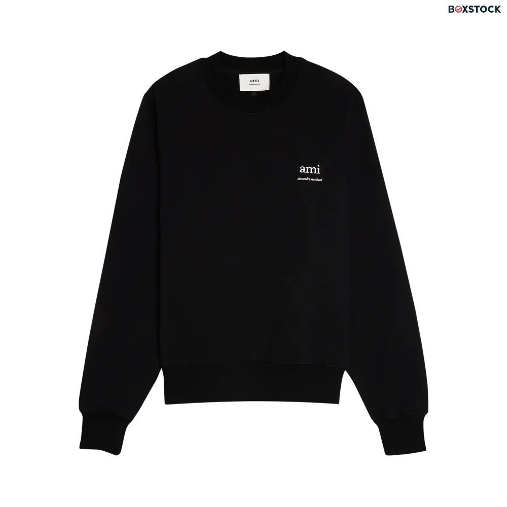 Ami AM Sweatshirt 'Black'...