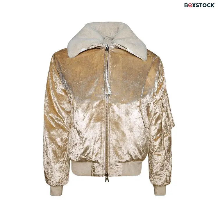 Ami Boxy Fit Jacket 'Champagne' Tan Fall/Winter 2023