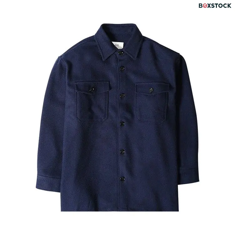 Ami Maxi Overshirt 'Blue' Fall/Winter 2023