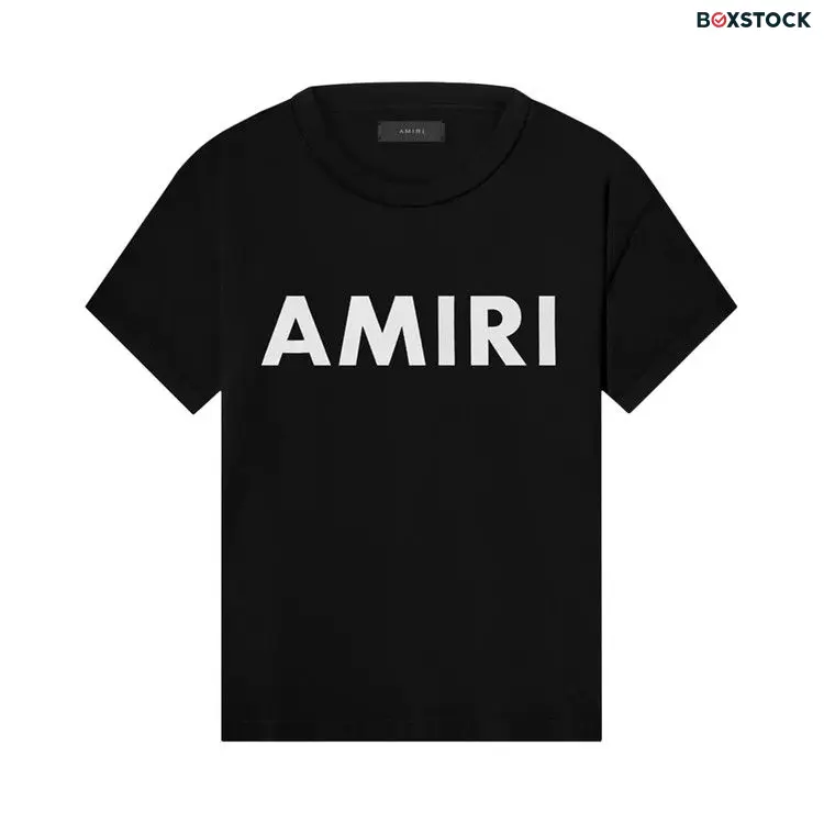 Amiri Army Logo Tee 'Black' Fall/Winter 2022