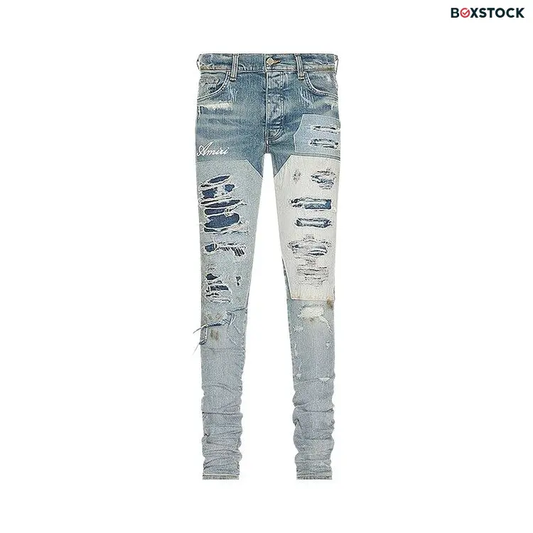 Amiri Artisinal Jean 'Aritisinal Indigo' Blue Fall/Winter 2023