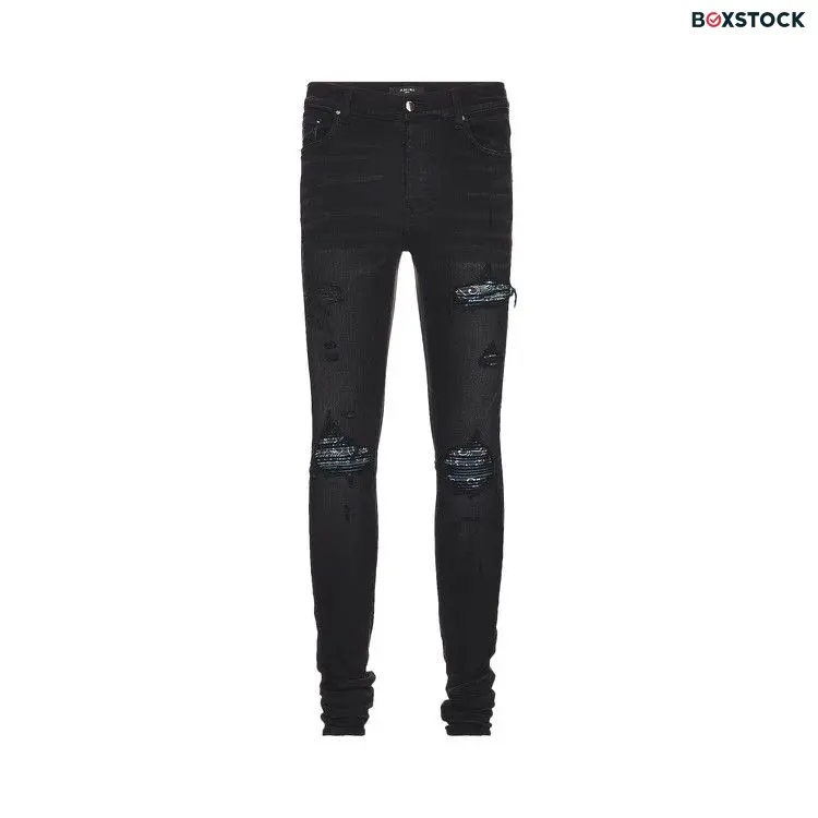 Amiri Bandana MX1 Jean 'Aged Black' Fall/Winter 2022