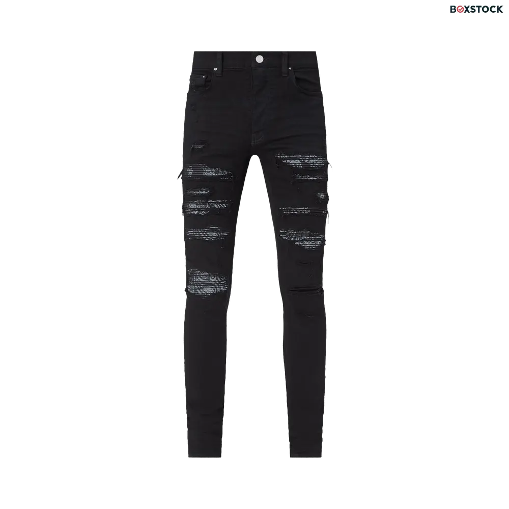 Amiri Bandana Thrasher Jean 'Black' Fall/Winter 2021