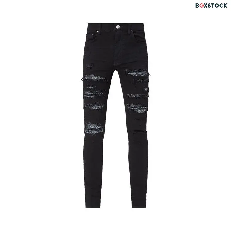 Amiri Bandana Thrasher Jean 'Black' Fall/Winter 2021