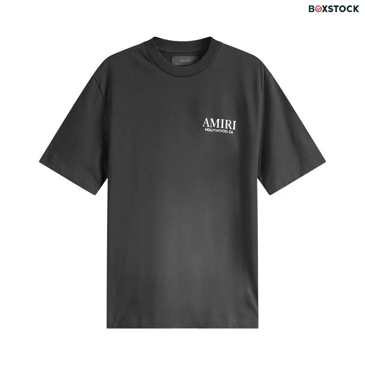 Amiri Bones Stacked Tee 'Black' Fall/Winter 2024 AMJYTE1075-001-BLAC