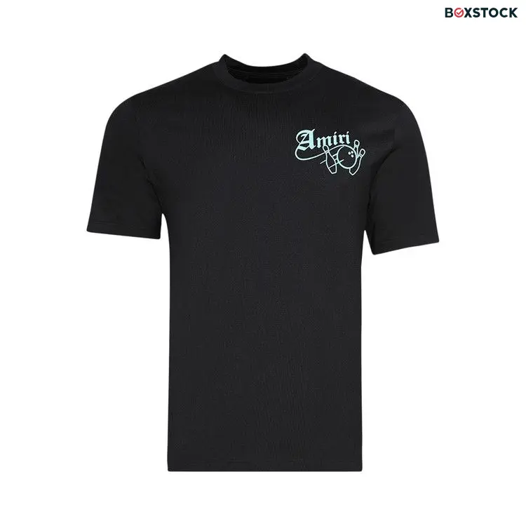 Amiri Bowling Tee 'Black' Fall/Winter 2024