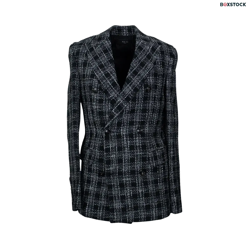 Amiri Buckle Double Breasted Blazer 'Multicolor' Multi-Color