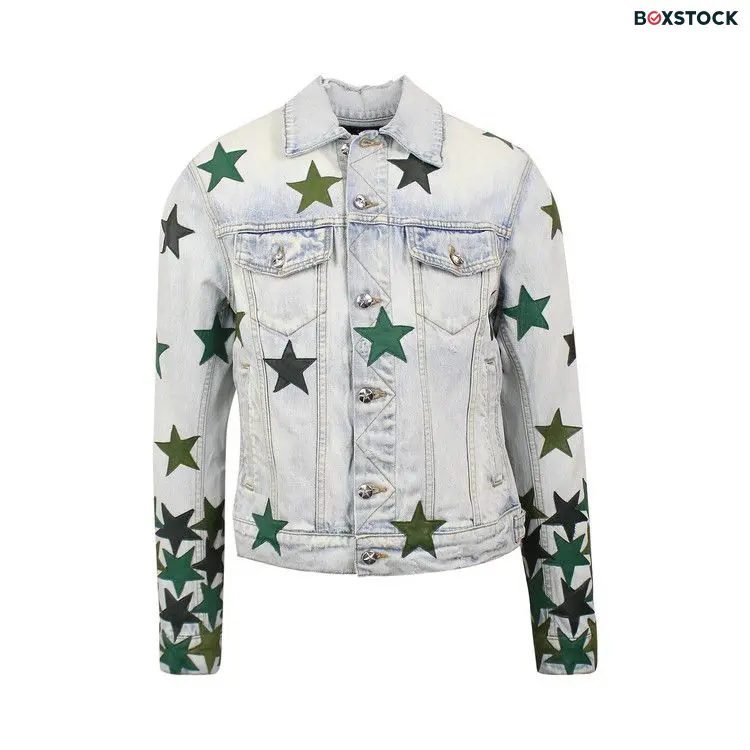 Amiri Chemist Trucker Jacket Denim Jackets 'Indigo' Blue