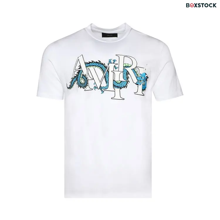 Amiri CNY Dragon Tee 'White' Spring/Summer 2024 AMJYTE1004-WHIT