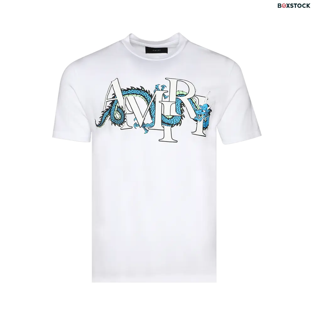 Amiri CNY Dragon Tee 'White' Spring/Summer 2024 AMJYTE1004-WHIT