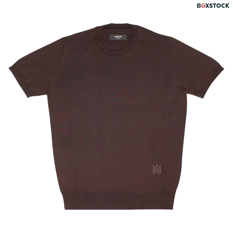 Amiri Embroidered Tee 'Brown'