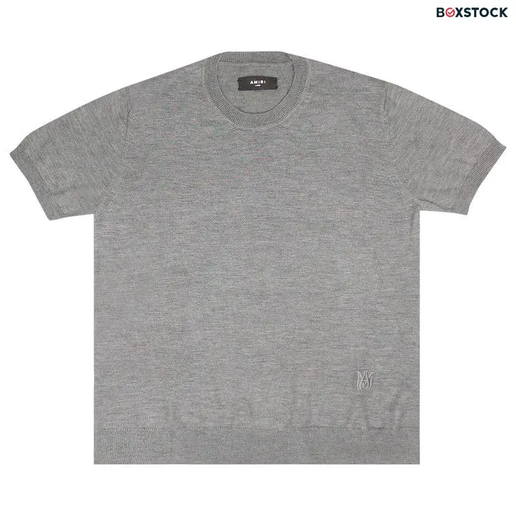 Amiri Embroidered Tee 'Grey'