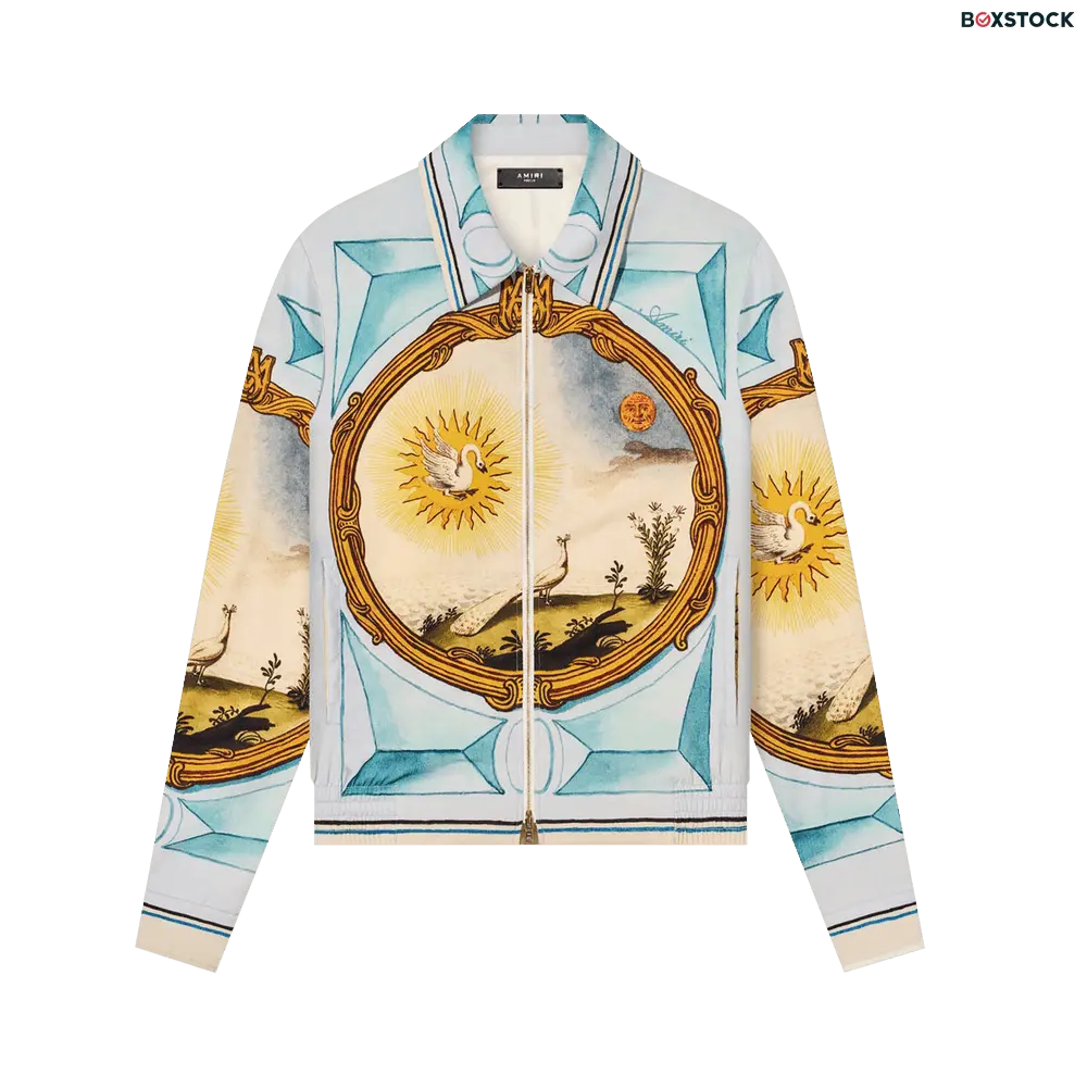 Amiri Landscape Frame Blouson 'Multicolor' Multi-Color Spring/Summer 2023