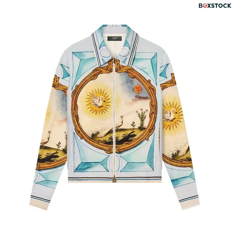 Amiri Landscape Frame Blouson 'Multicolor' Multi-Color Spring/Summer 2023